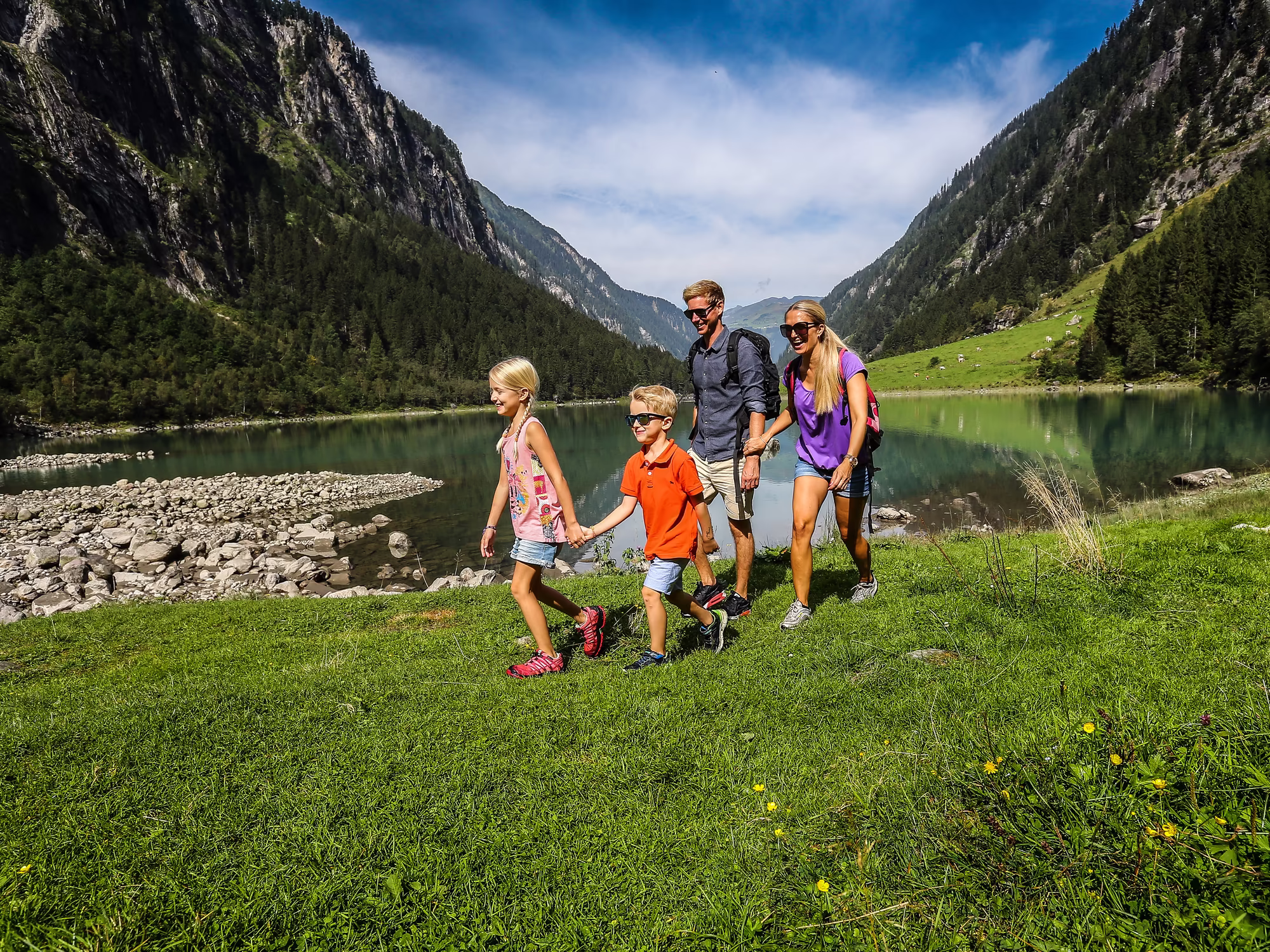Familienwanderung © Archiv TVB Mayrhofen / Dominic Ebenbichler